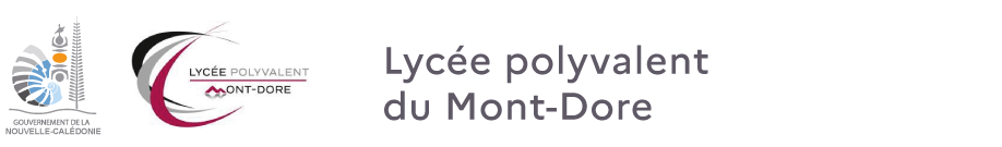 Lycée polyvalent du Mont-Dore - Vice-rectorat de la Nouvelle-Calédonie